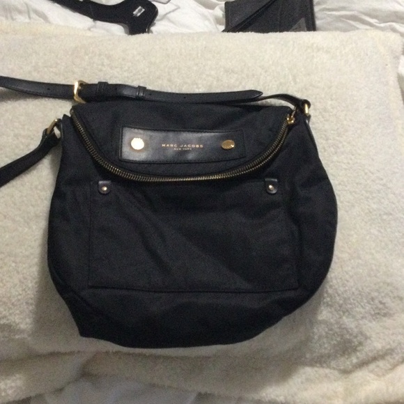 Marc Jacobs Black Preppy Nylon Mini Natasha Crossbody Bag - Picture 5 of 6
